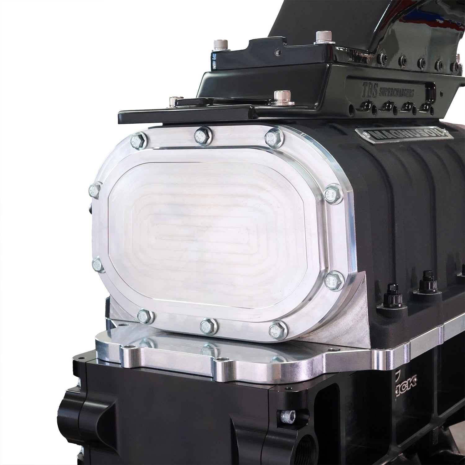 MOAB Supercharger Adapter Plate to Hi - Ram - ICT Billet 551129-M0AB