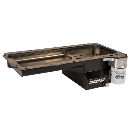 Moroso - 7qt LS Swap Oil Pan (may require oil pickup) - ICT Billet MOR - 20142