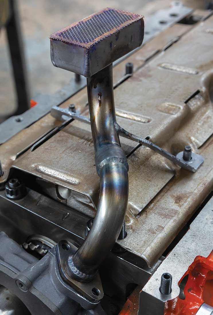 Moroso - LS Oil Pickup Tube - Front Sump - ICT Billet MOR-24052