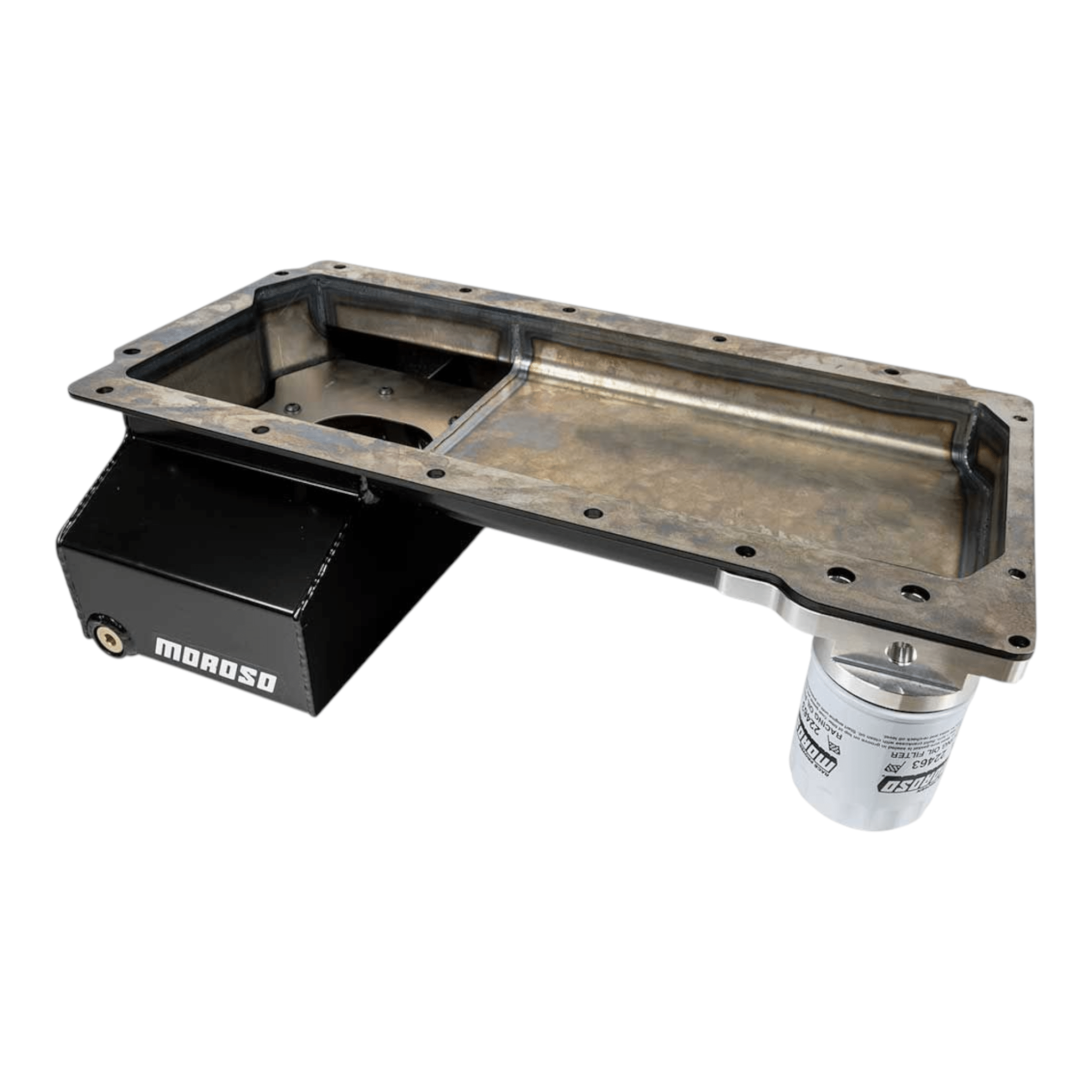 Moroso - LS Swap Front Sump Oil Pan - Filter on Pan Style - ICT Billet MOR-20138