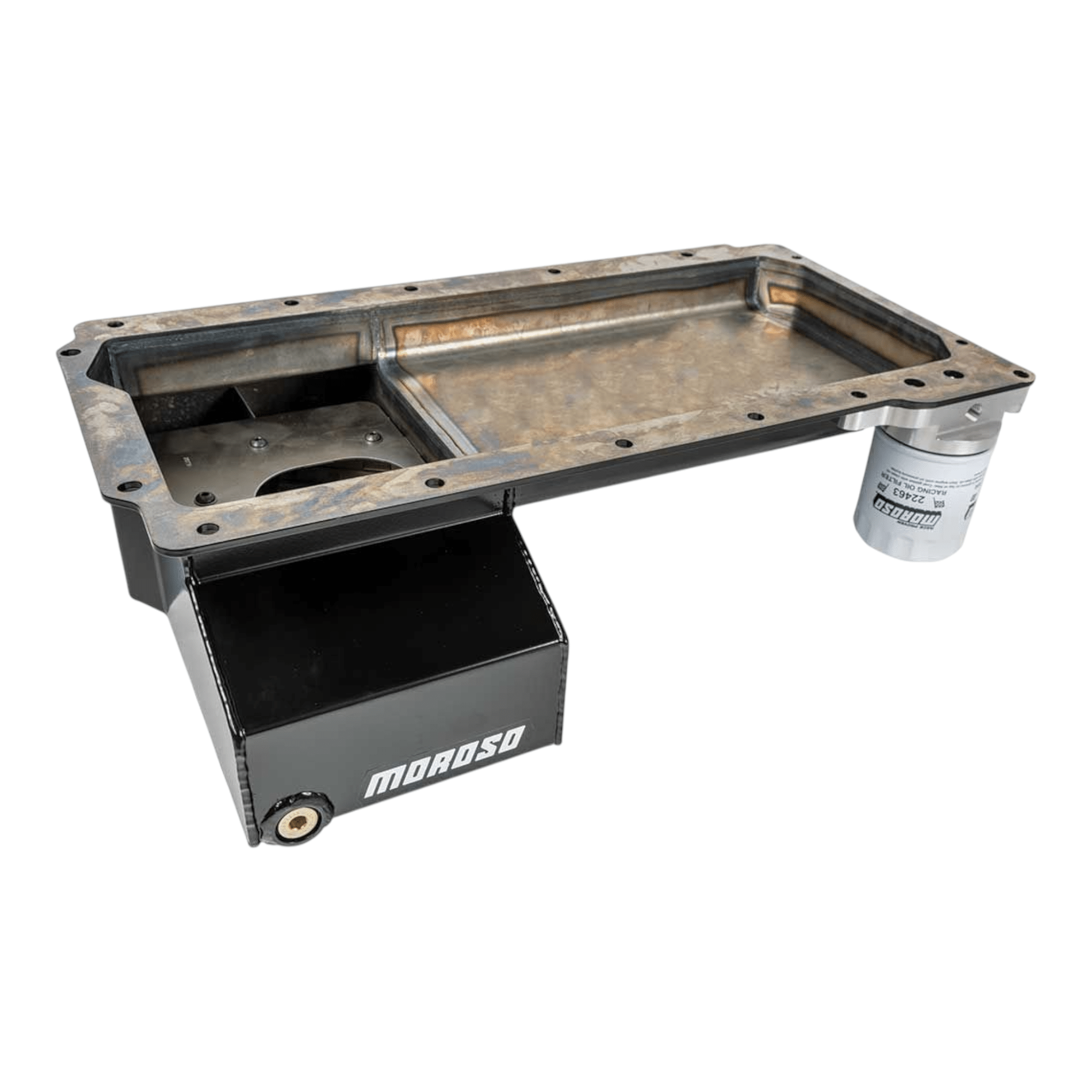 Moroso - LS Swap Front Sump Oil Pan - Filter on Pan Style - ICT Billet MOR-20138