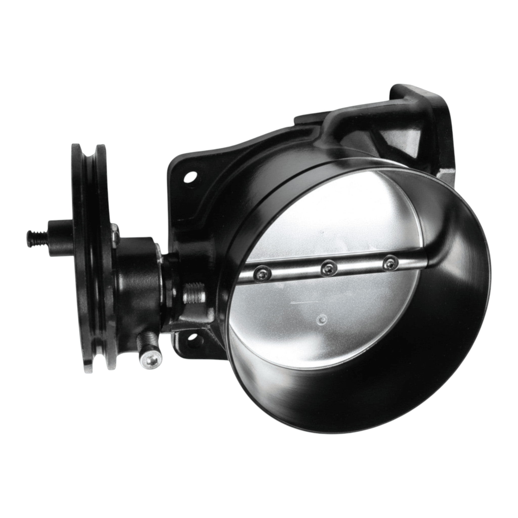 Nick Williams 103mm LS Cable Throttle Body - ICT Billet NW-103CABLEBK