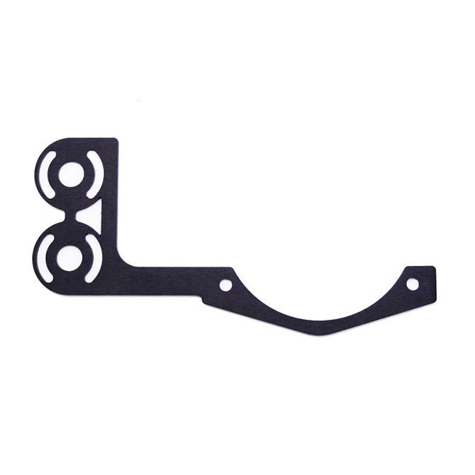 Nitrous Express Solenoid Mounting Bracket for LS 4 Bolt Throttle Body (Passenger Side) - ICT Billet NX - 15731