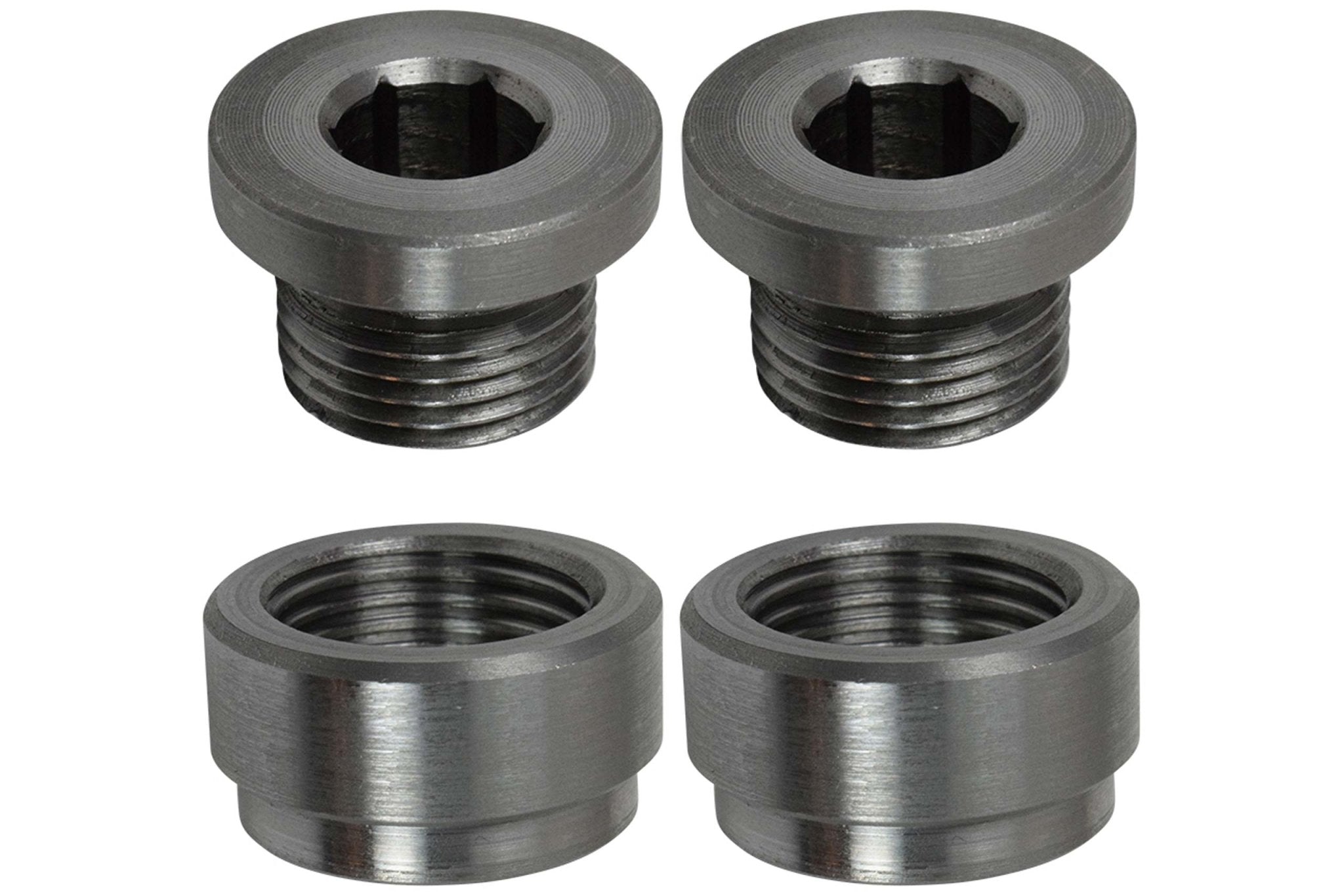 O2 Bung Plug O2 Sensor Bung & Plug Set - Mild Steel | 551548 - ICT Billet