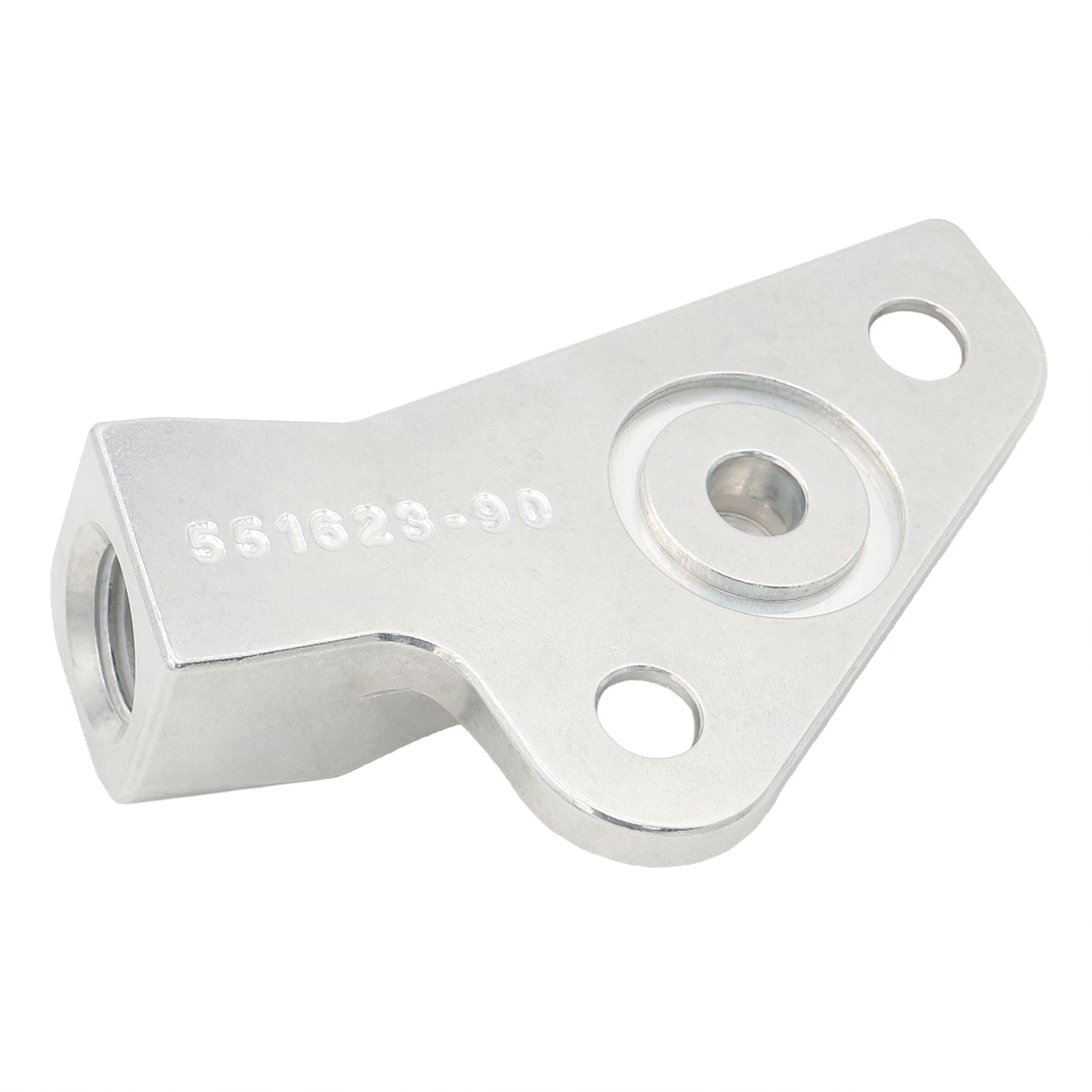 Oil Pressure Sensor Adapter Port - For Gen 4 LS Valley Pan - M16 - 1.5 90 Degree - ICT Billet 551623-90M16