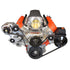 Power Steering Bracket Kit Compatible with LS Corvette LS2 LS3 CTSV G8 SS(uses LS1 Camaro Pump) - ICT Billet 551751-1