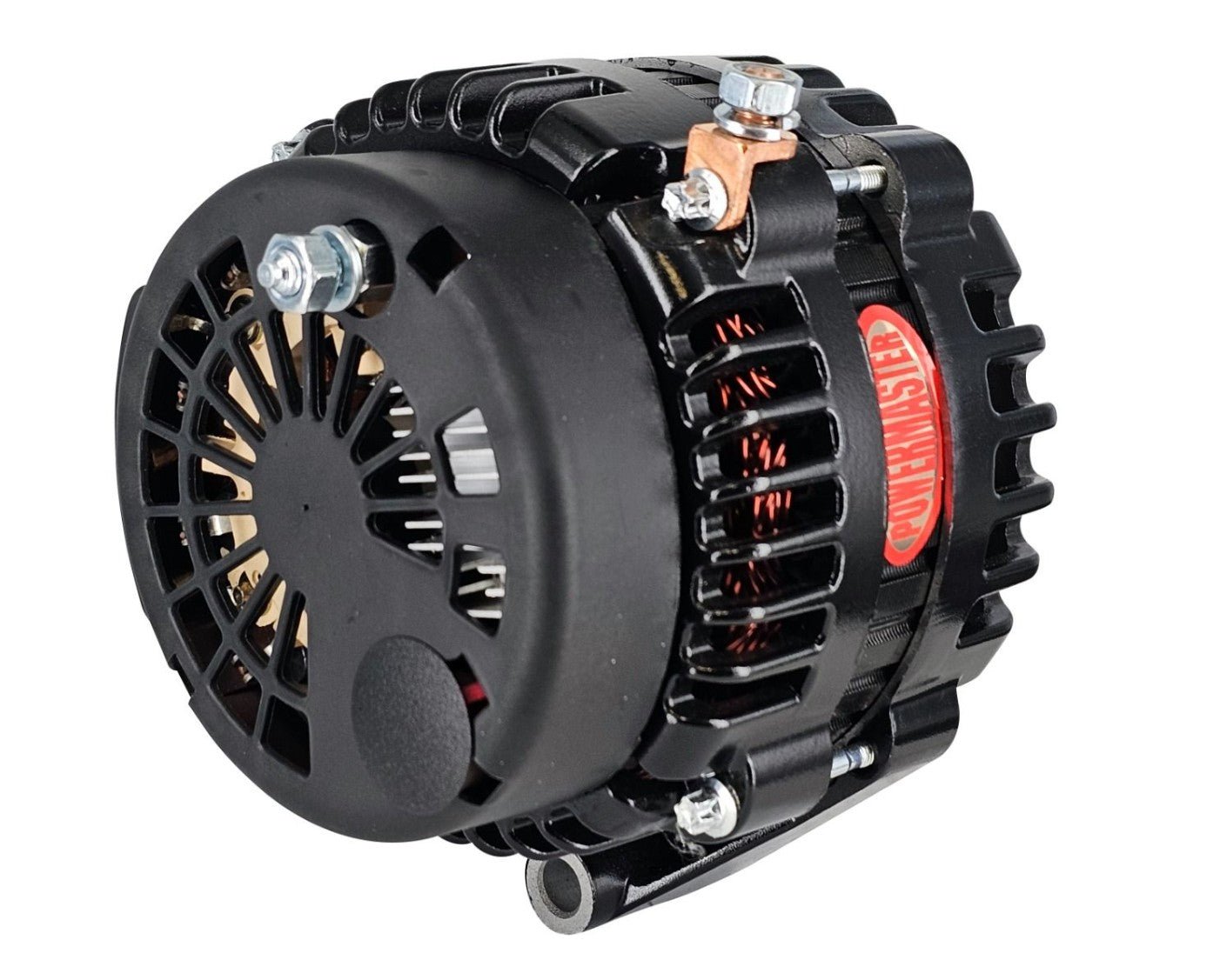 Powermaster - 220a High-Amp XS Volt Alternator for LS/LT - ICT Billet PWM-582378