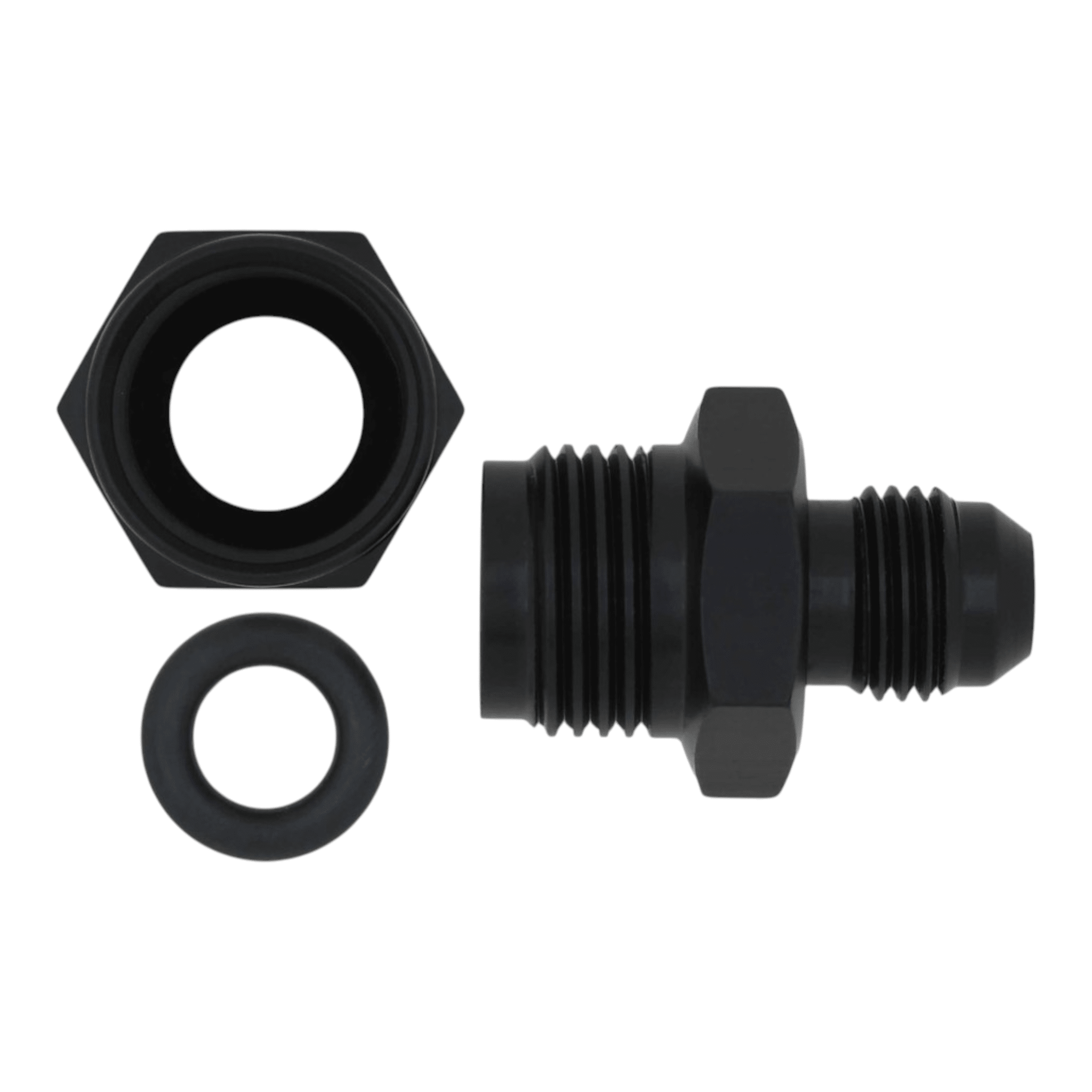 Premium Universal -6AN Power Steering Low Pressure Hose Kit - ICT Billet 551082-PLPH
