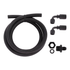 Premium Universal -6AN Power Steering Low Pressure Hose Kit - ICT Billet 551082-PLPH