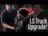 LS Alternator & Power Steering Bracket - Saginaw Pump - Truck Spacing (Factory Replacement)