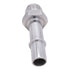 Quick Connect Male 1/2 Fuel Rail Hose to -8AN Adapter Fitting LS LS1 LS3 GM - ICT Billet AN817-03-08AN
