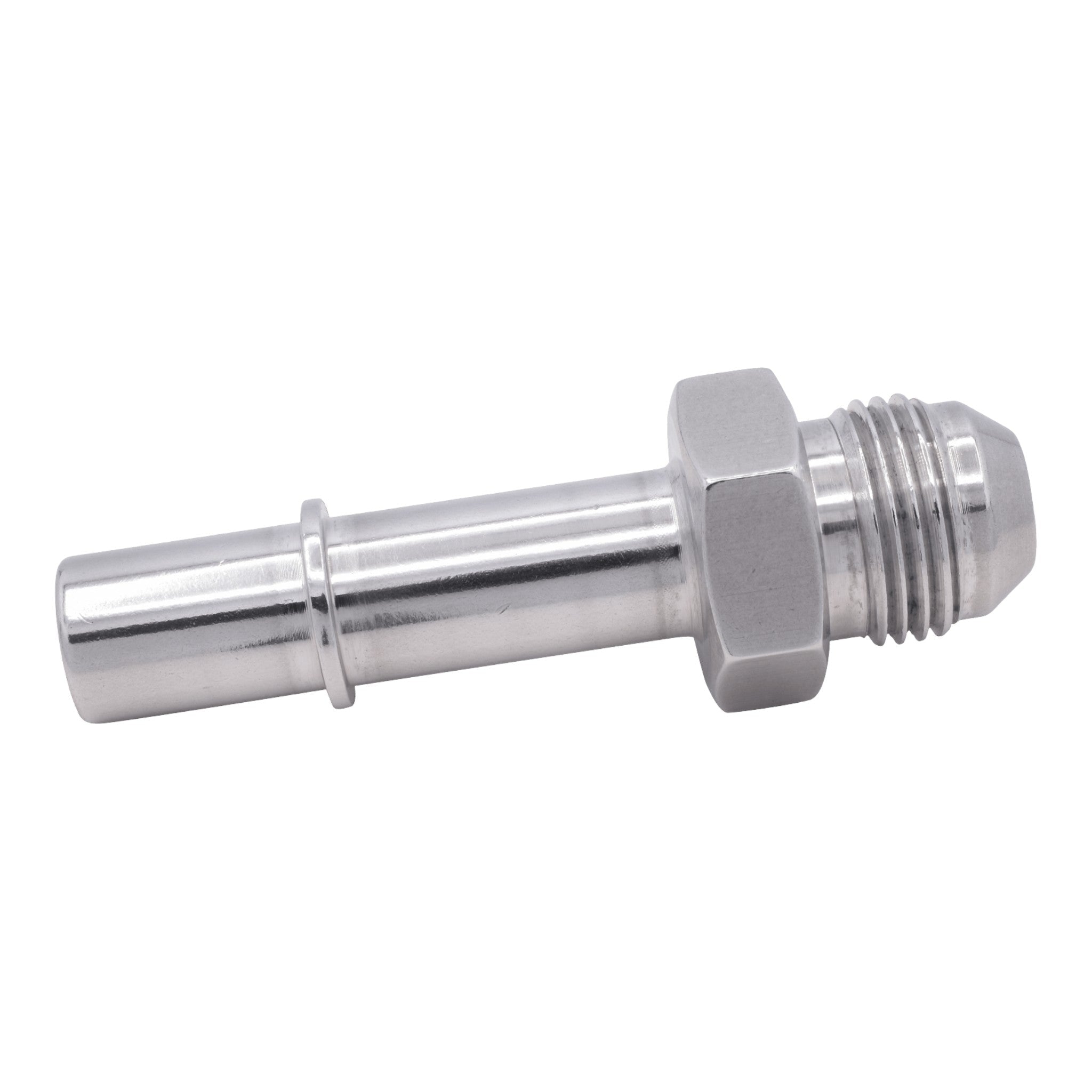 Quick Connect Male 1/2 Fuel Rail Hose to -8AN Adapter Fitting LS LS1 LS3 GM - ICT Billet AN817-03-08AN