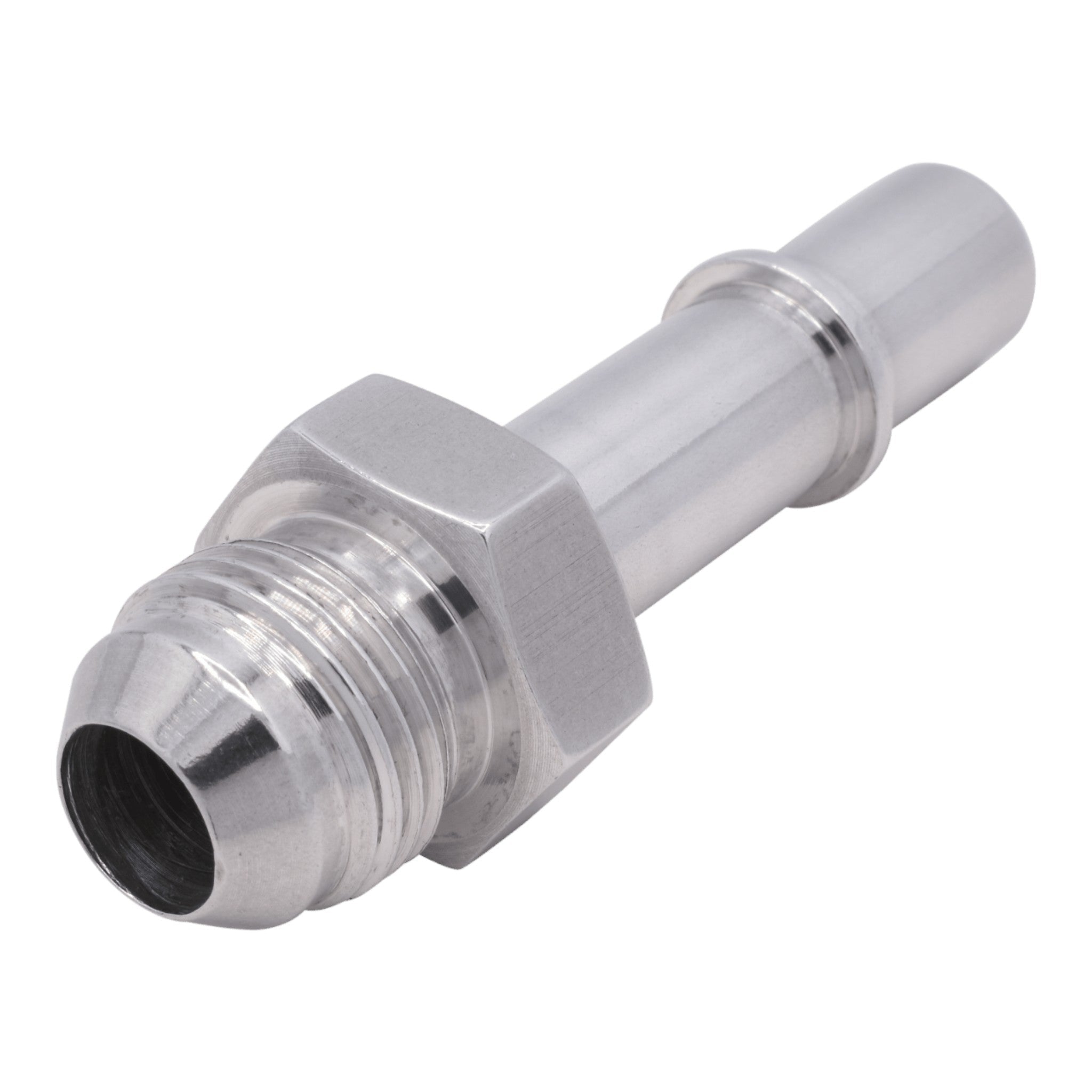 Quick Connect Male 1/2 Fuel Rail Hose to -8AN Adapter Fitting LS LS1 LS3 GM - ICT Billet AN817-03-08AN