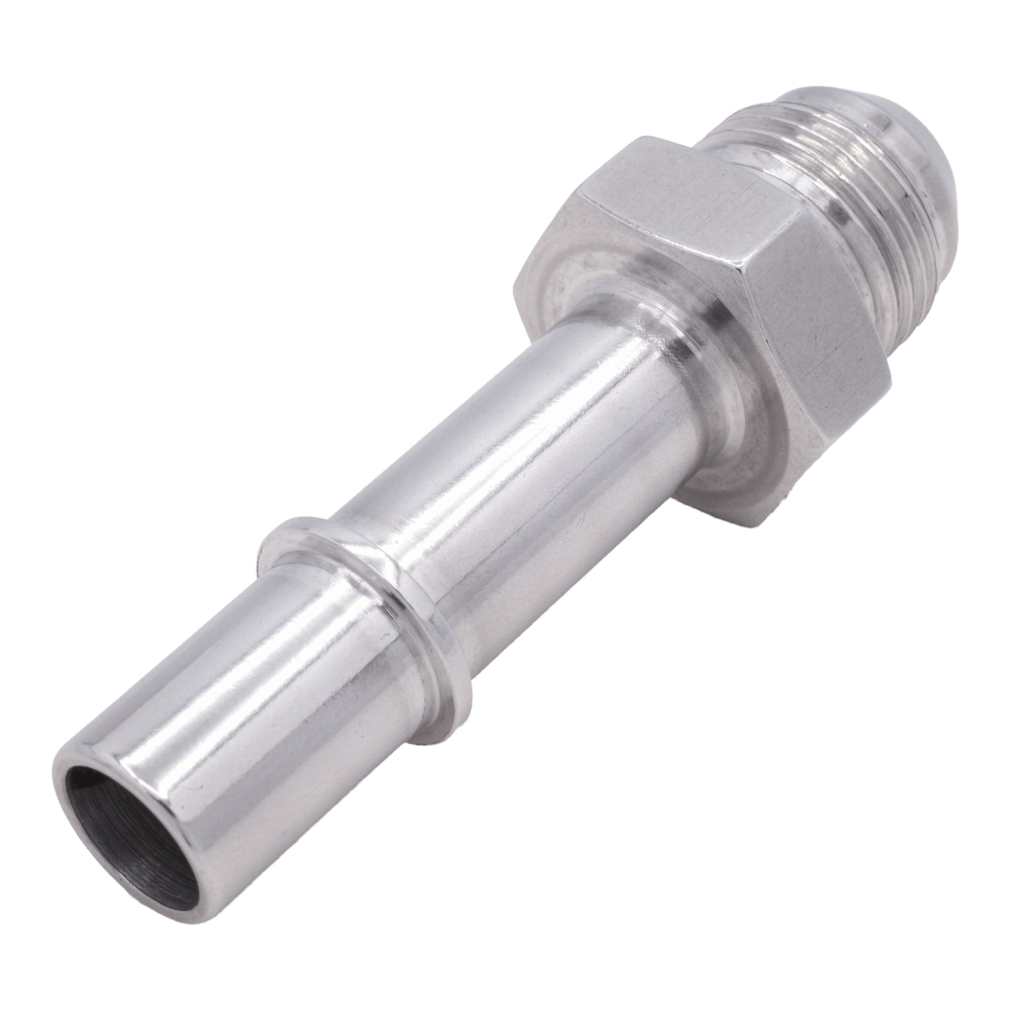 Quick Connect Male 1/2 Fuel Rail Hose to -8AN Adapter Fitting LS LS1 LS3 GM - ICT Billet AN817-03-08AN