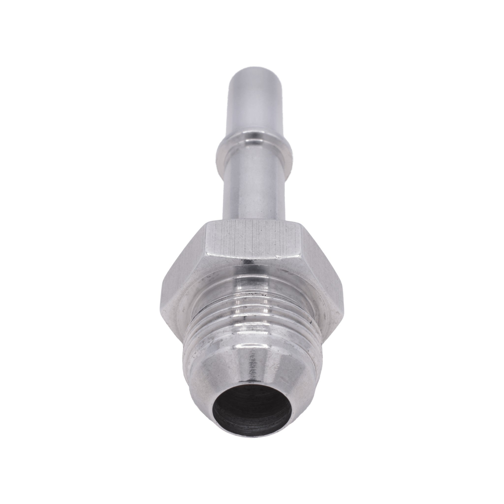 Quick Connect Male 3/8 Fuel Rail Hose to -8AN Adapter Fitting LS LS1 LS3 GM - ICT Billet AN817-02-08AN