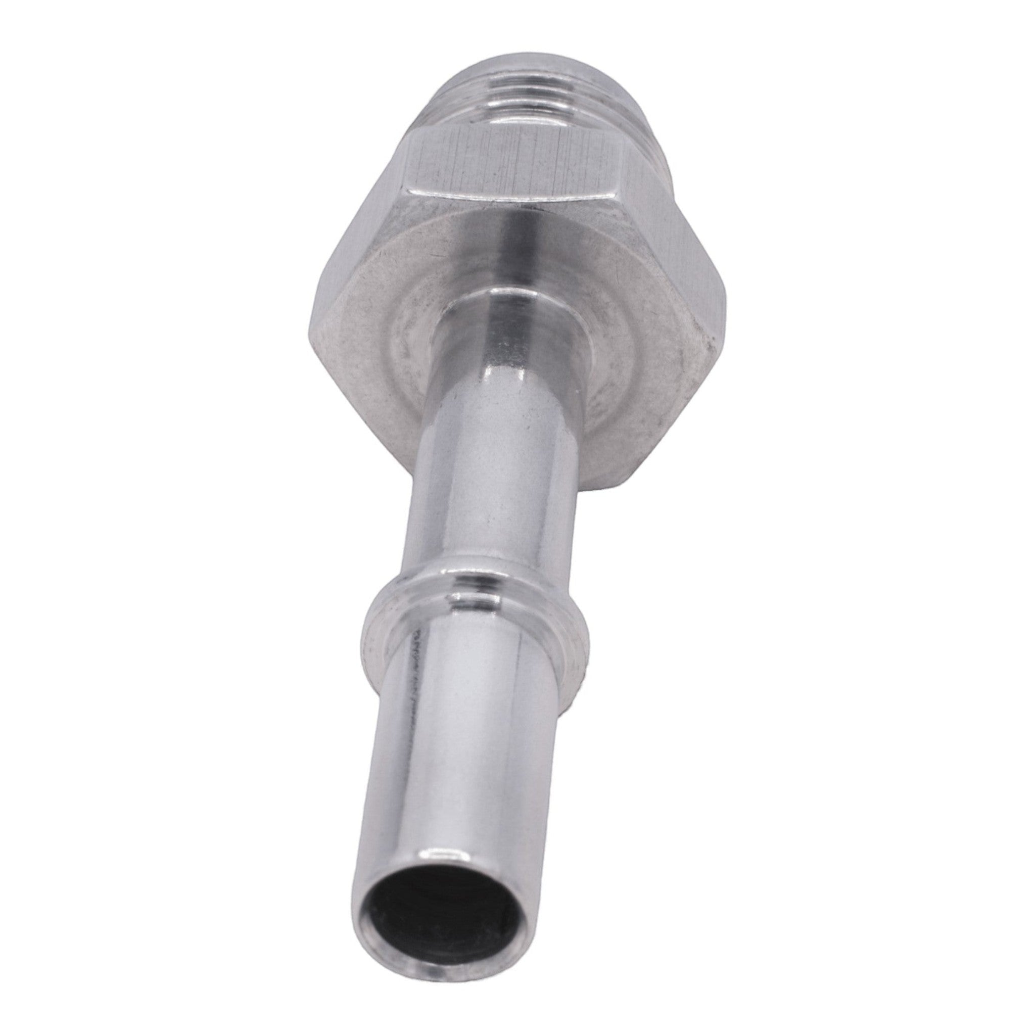 Quick Connect Male 3/8 Fuel Rail Hose to -8AN Adapter Fitting LS LS1 LS3 GM - ICT Billet AN817-02-08AN