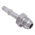 Quick Connect Male 3/8 Fuel Rail Hose to -8AN Adapter Fitting LS LS1 LS3 GM - ICT Billet AN817-02-08AN