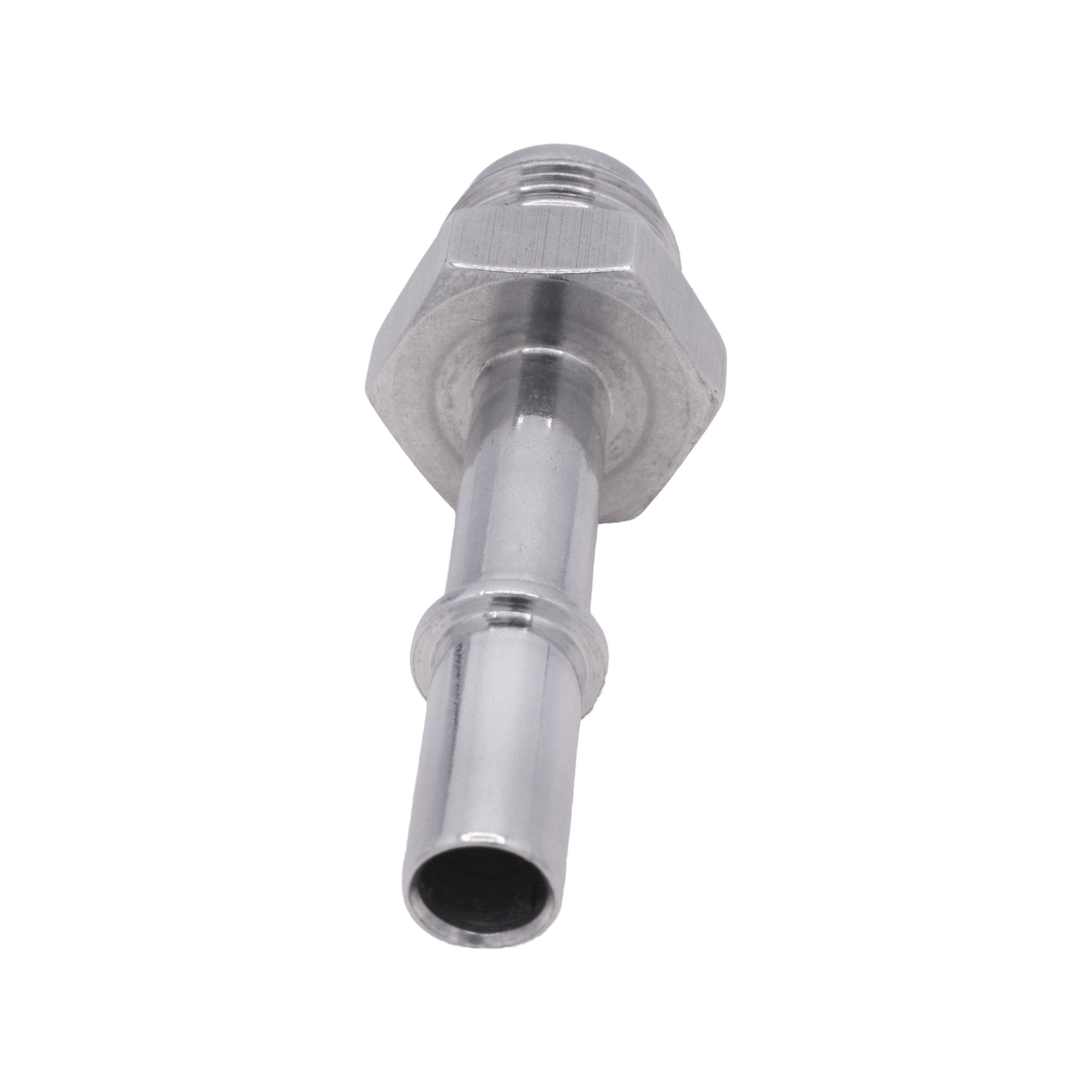 Quick Connect Male 3/8 Fuel Rail Hose to -8AN Adapter Fitting LS LS1 LS3 GM - ICT Billet AN817-02-08AN