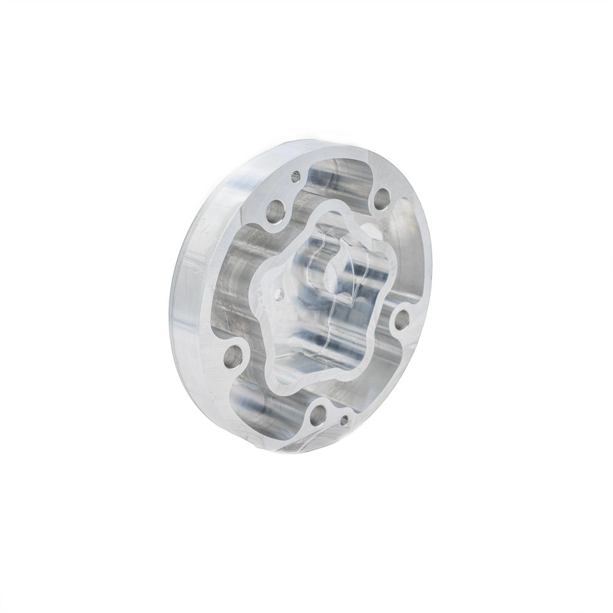 Sanden 508 Rear Cover to R4 A/C Lines Adapter - ICT Billet 551194-5P