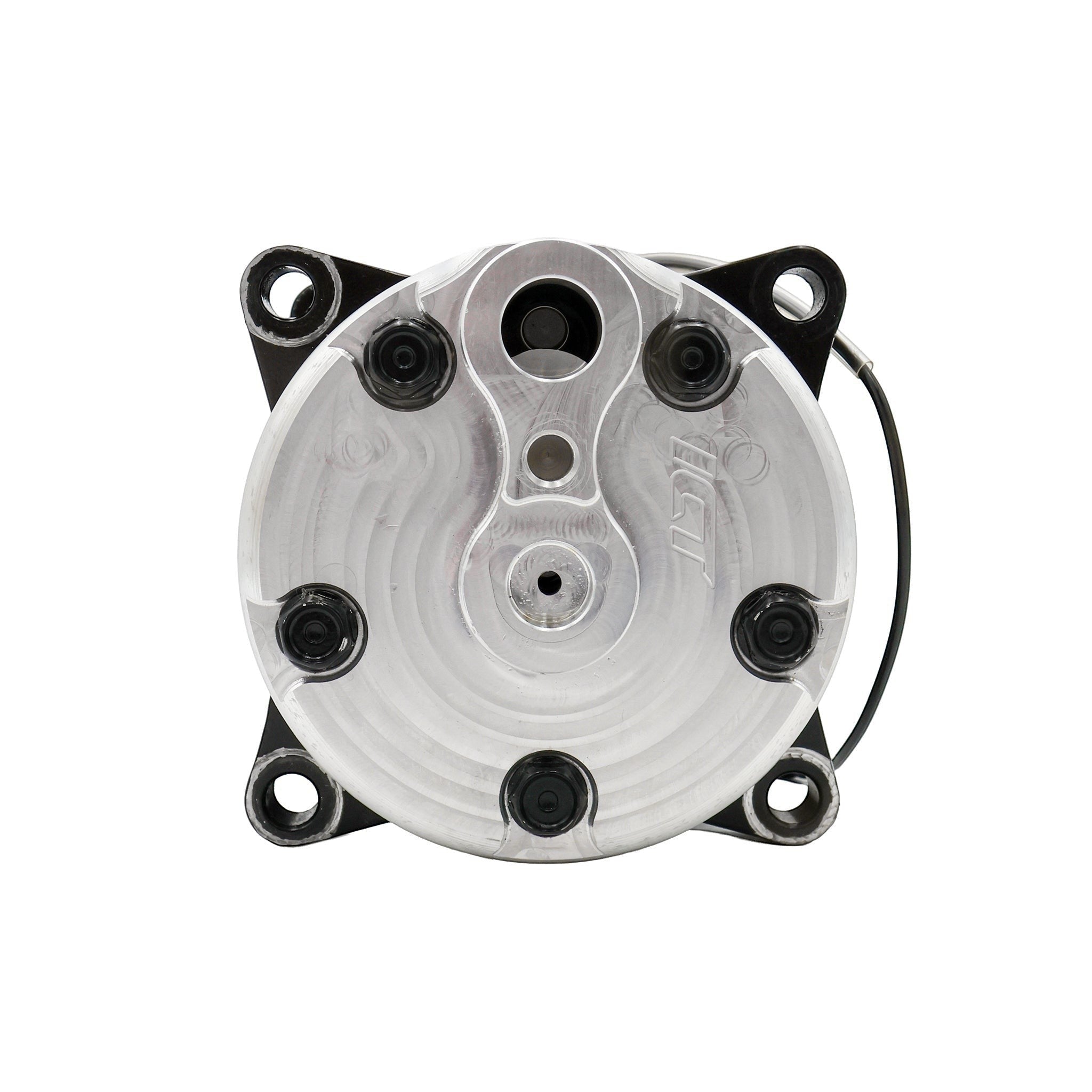 Sanden 508 Rear Cover to R4 A/C Lines Adapter - ICT Billet 551194-5P