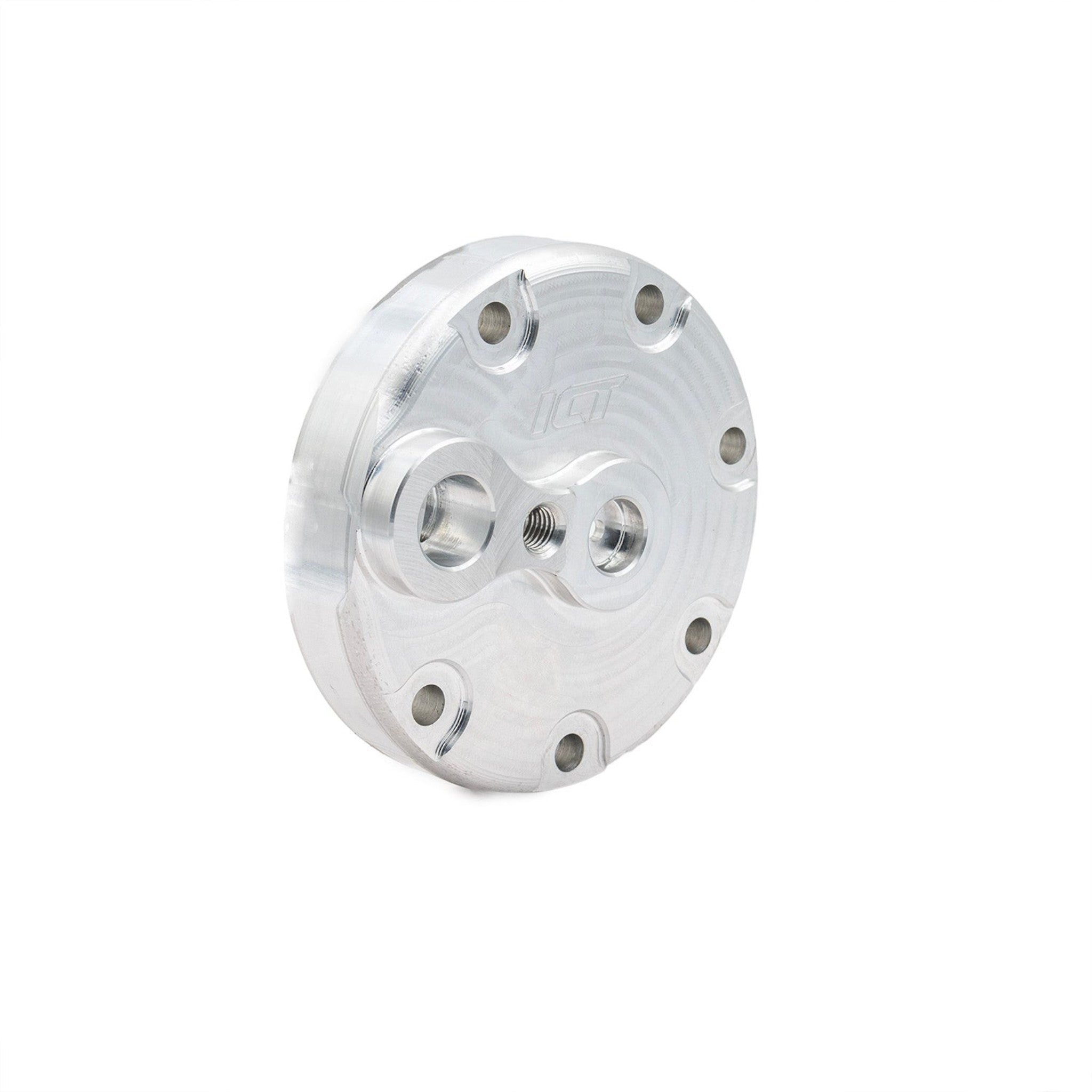 Sanden 709 Rear Cover to R4 A/C Lines Adapter - ICT Billet 551194-7P