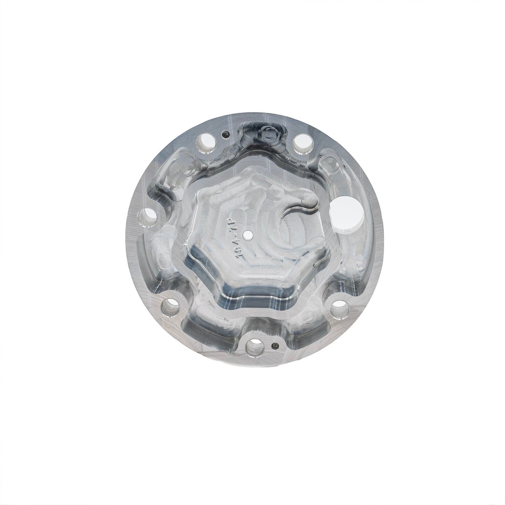 Sanden 709 Rear Cover to R4 A/C Lines Adapter - ICT Billet 551194-7P