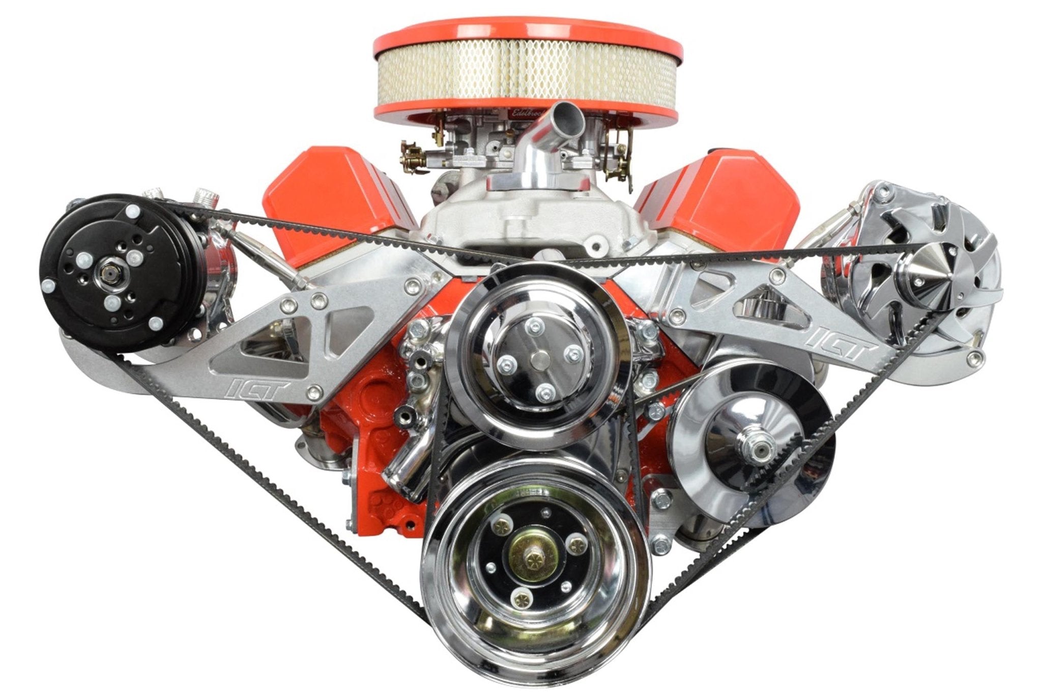 SBC AC Brackets | SBC Brackets | Small Block Chevy (SBC) - ICT Billet