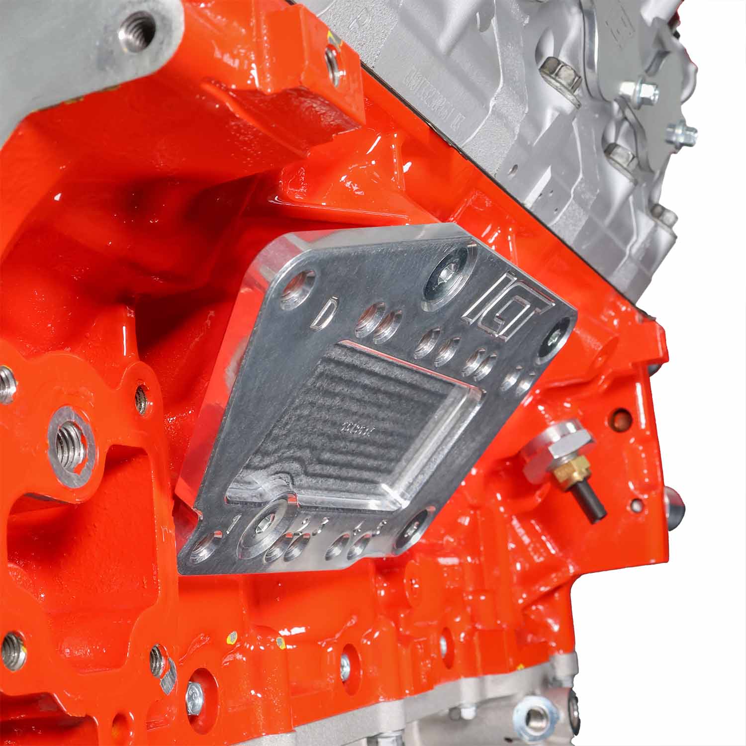 SBC to 2014 - up LT LT1 Engine Swap Bracket Conversion for Motor Mounts - ICT Billet 551363X