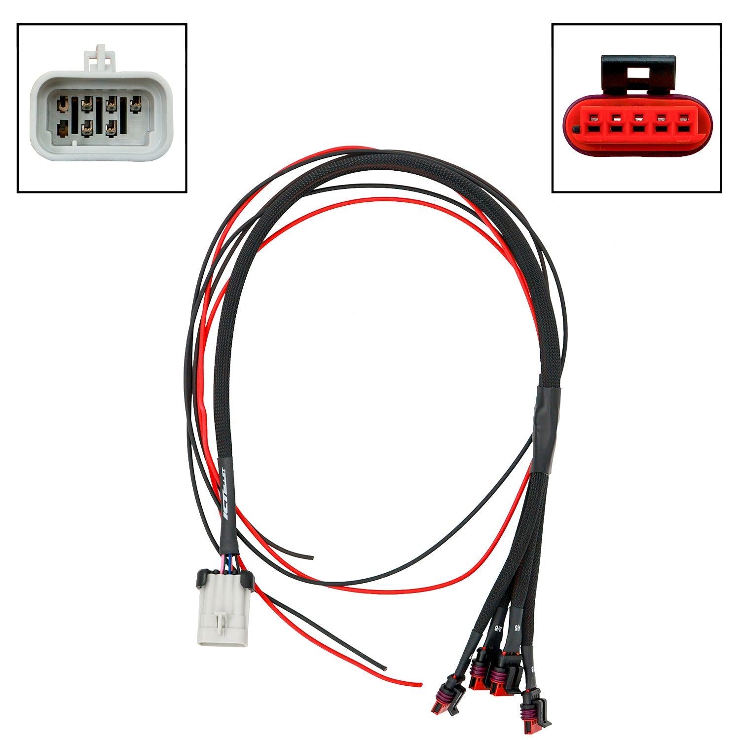 Smart Coil - LS Wire Harness for Remote Mount Coil(1 piece) 30" inch - ICT Billet WEC0I34SM-30
