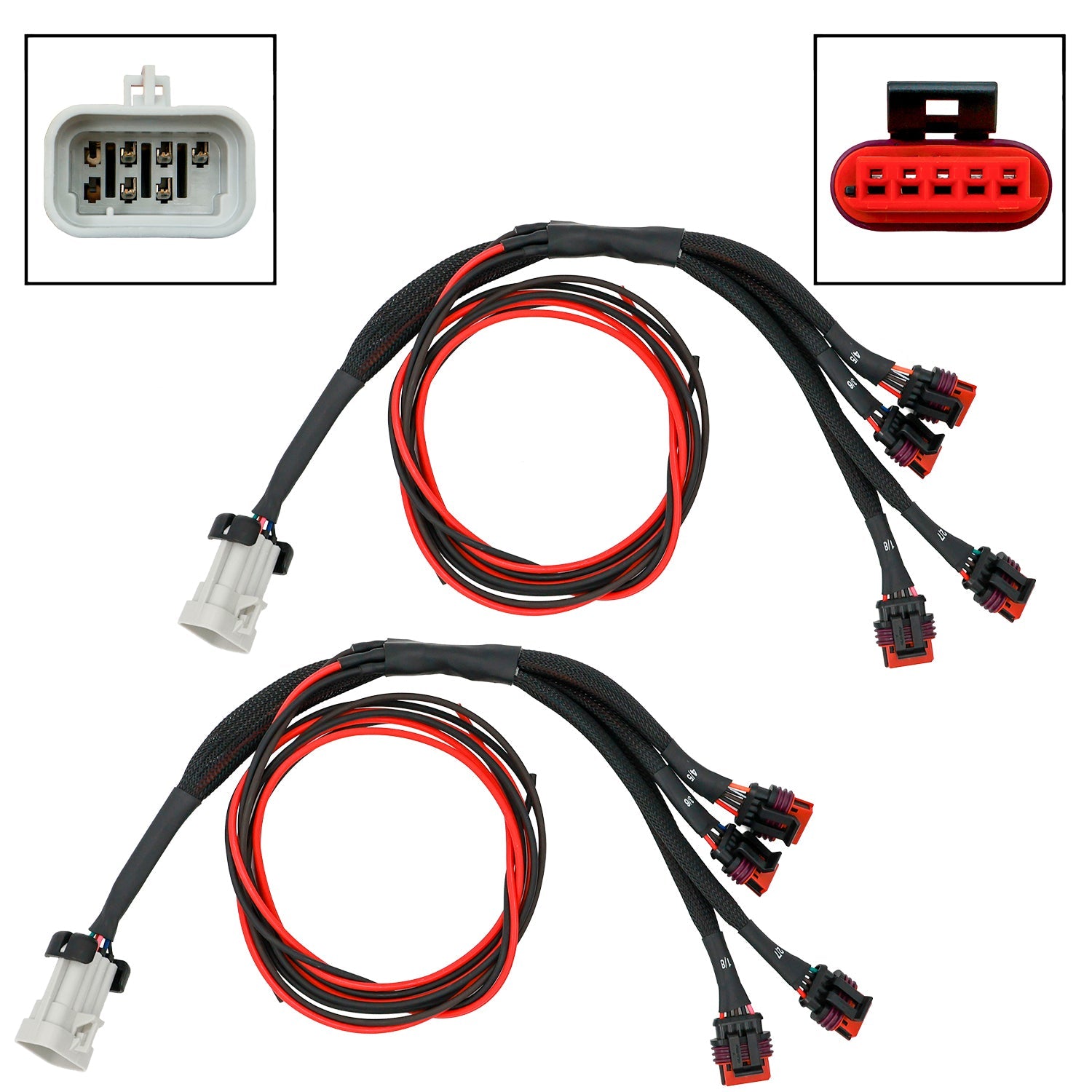 Smart Coil - LS Wire Harnesses for Factory Mount Location (Pair) - ICT Billet WEC0I35SMx2