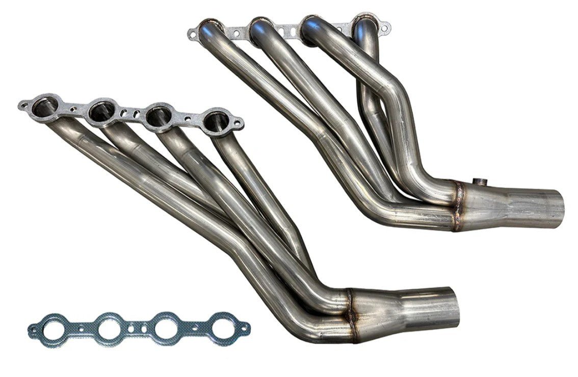 Speed Engineering - LS Headers for 99 - 06 Chevy Truck - ICT Billet SPE-25-1077