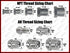 Straight -12AN Flare Male to 3/4"NPT Pipe Adapter Fitting 12 AN Bare Aluminum - ICT Billet AN816-12-12A