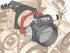 Throttle Cable Bracket 95mm - ICT Billet HLY-20-147