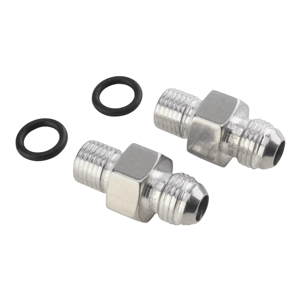 Transmission Adapter Fittings 6AN TH400 TH350 4l60e 4l80e Ford AOD C5 4R70W - ICT Billet 551114