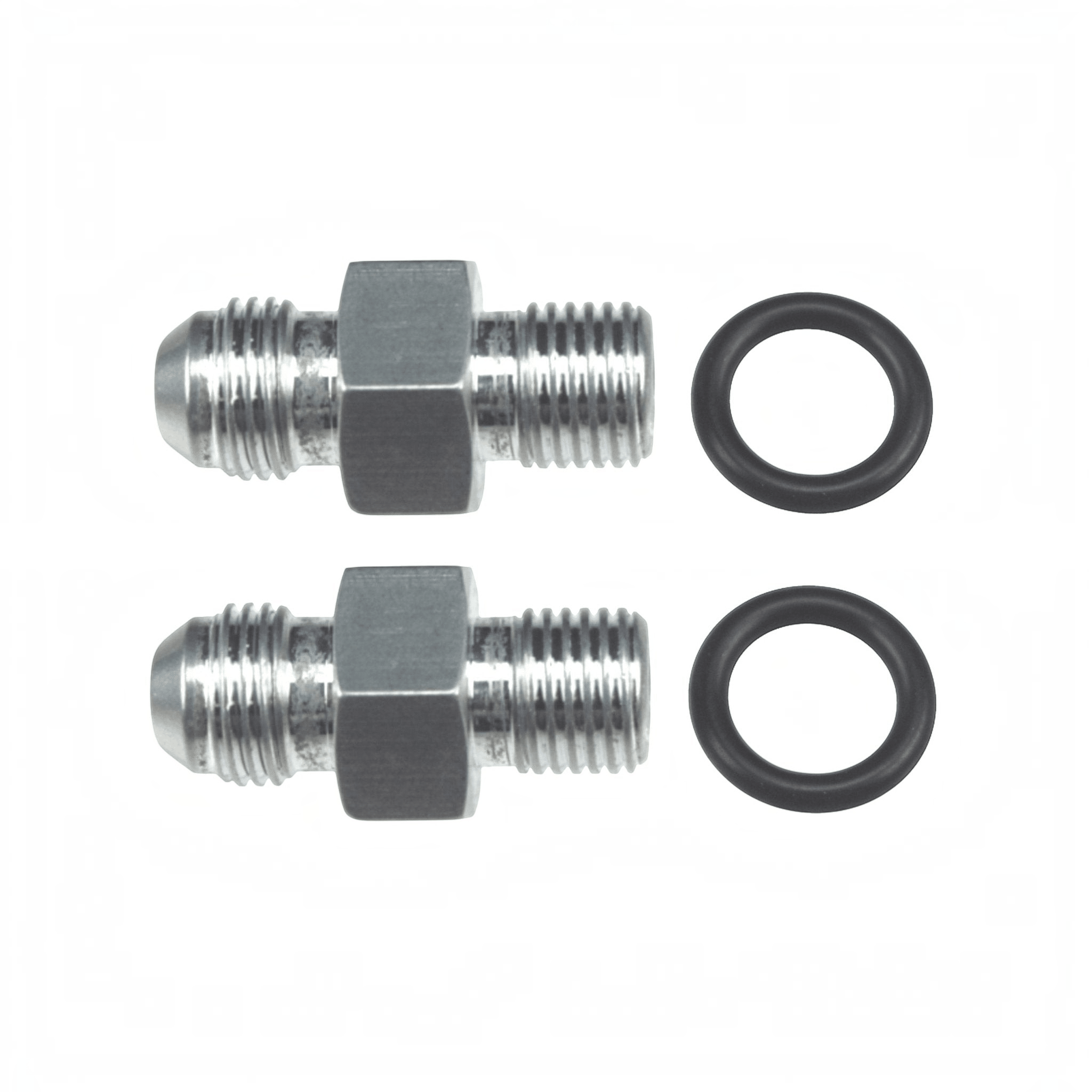 Transmission Adapter Fittings 6AN TH400 TH350 4l60e 4l80e Ford AOD C5 4R70W - ICT Billet 551114