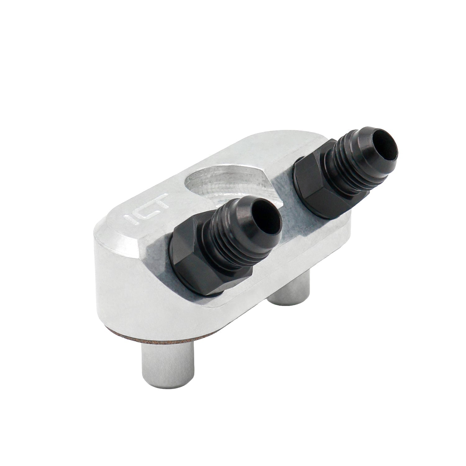 Transmission Cooler Adapter 50° 6L80E - ICT Billet 551121-50-6AN