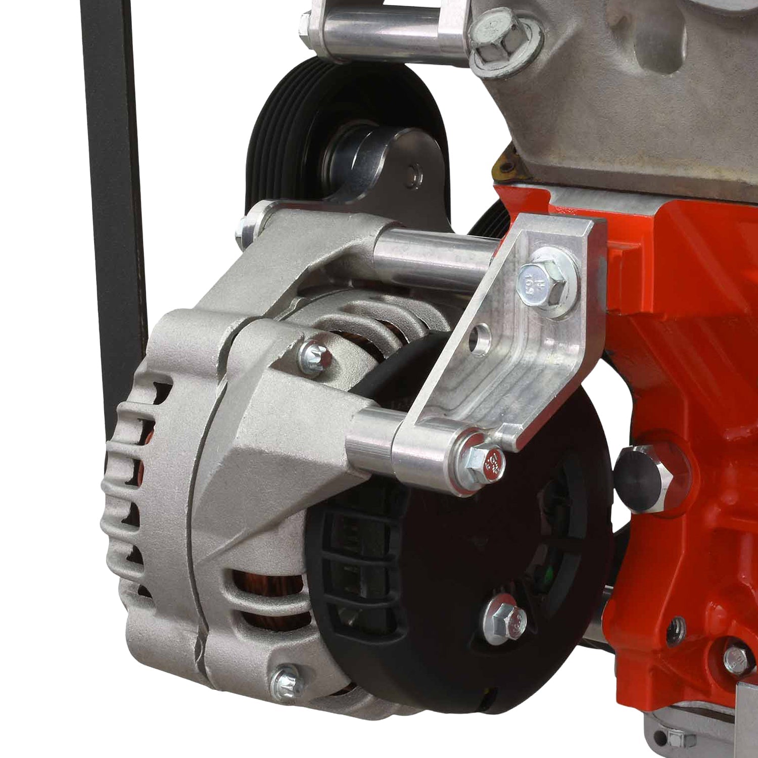 Truck Spacing G8 Style Low Mount Alternator Bracket - ICT Billet 551887-3
