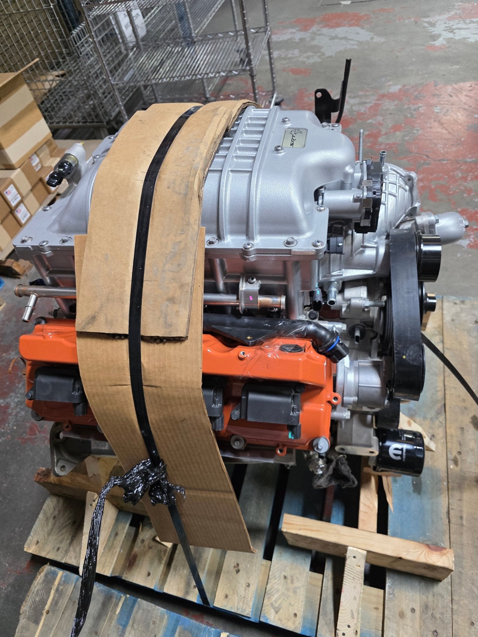 TRX Hellcat - Longblock Crate Engine - New Takeout - ICT Billet COREX-ENGINE-TAKEOUT-TRX