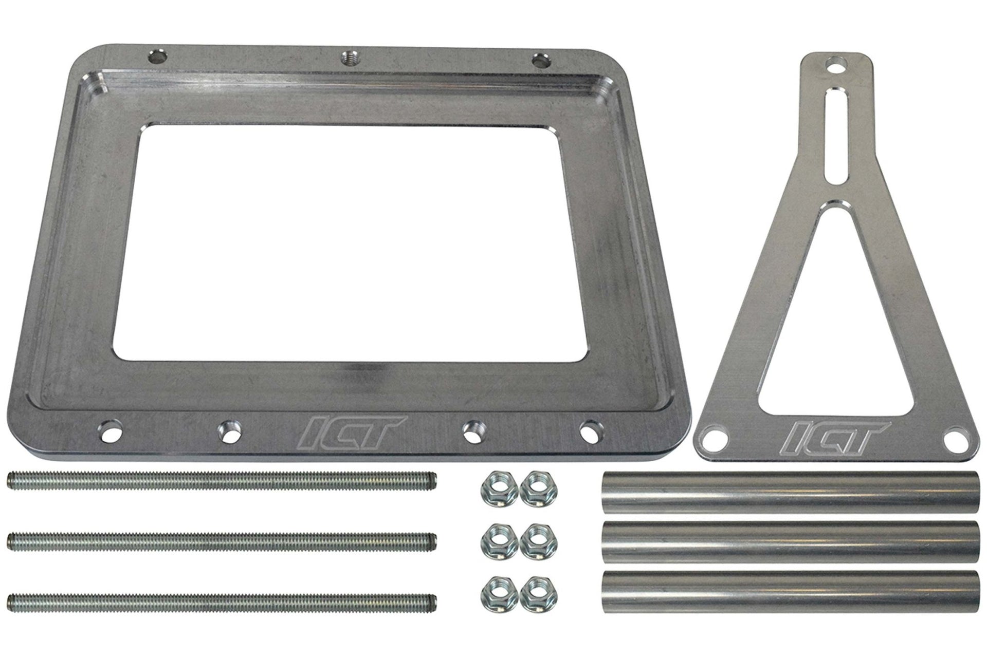 Universal Billet Battery Tray Hold Down Trunk Relocation Box - Foto 3