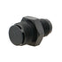 Valve Cover Baffle Fitting 10AN to - 12AN ORB Black Anodized - ICT Billet 551883-10-12