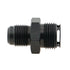 Valve Cover Baffle Fitting 10AN to - 12AN ORB Black Anodized - ICT Billet 551883-10-12