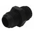 Valve Cover Baffle Fitting -12AN ORB Black Anodized - ICT Billet 551883
