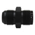 Valve Cover Baffle Fitting -12AN ORB Black Anodized - ICT Billet 551883