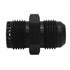 Valve Cover Baffle Fitting -12AN ORB Black Anodized - ICT Billet 551883