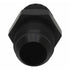 Valve Cover Baffle Fitting -12AN ORB Black Anodized - ICT Billet 551883