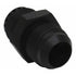 Valve Cover Baffle Fitting -12AN ORB Black Anodized - ICT Billet 551883