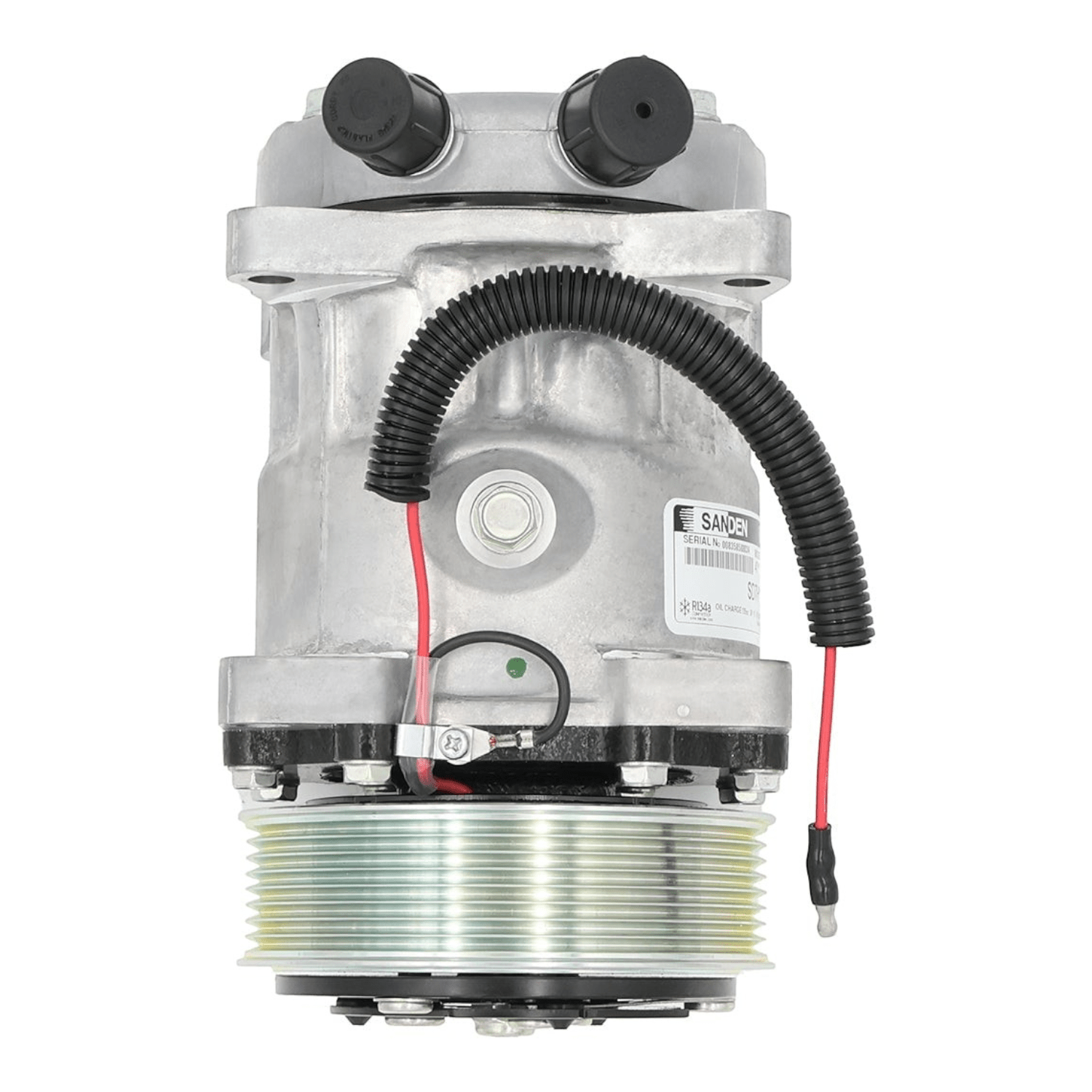 Vintage Air A/C Compressor - 709 Sanden - ICT Billet VTA-04709-VMA