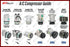 Vintage Air A/C Compressor - SD7 \ 7176 Sanden - ICT Billet VTA-04670-MTA