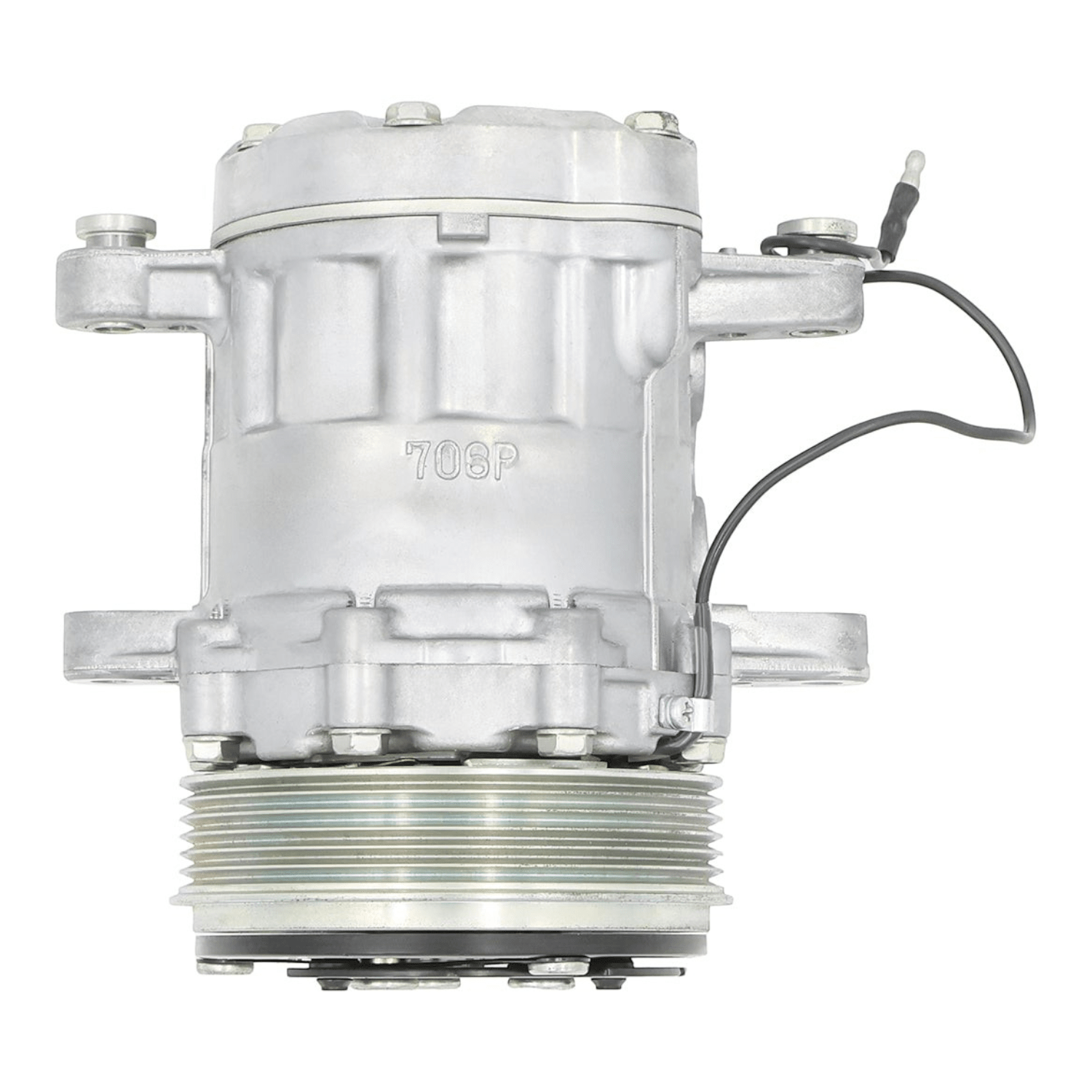 Vintage Air A/C Compressor - SD7 \ 7176 Sanden - ICT Billet VTA-04670-MTA