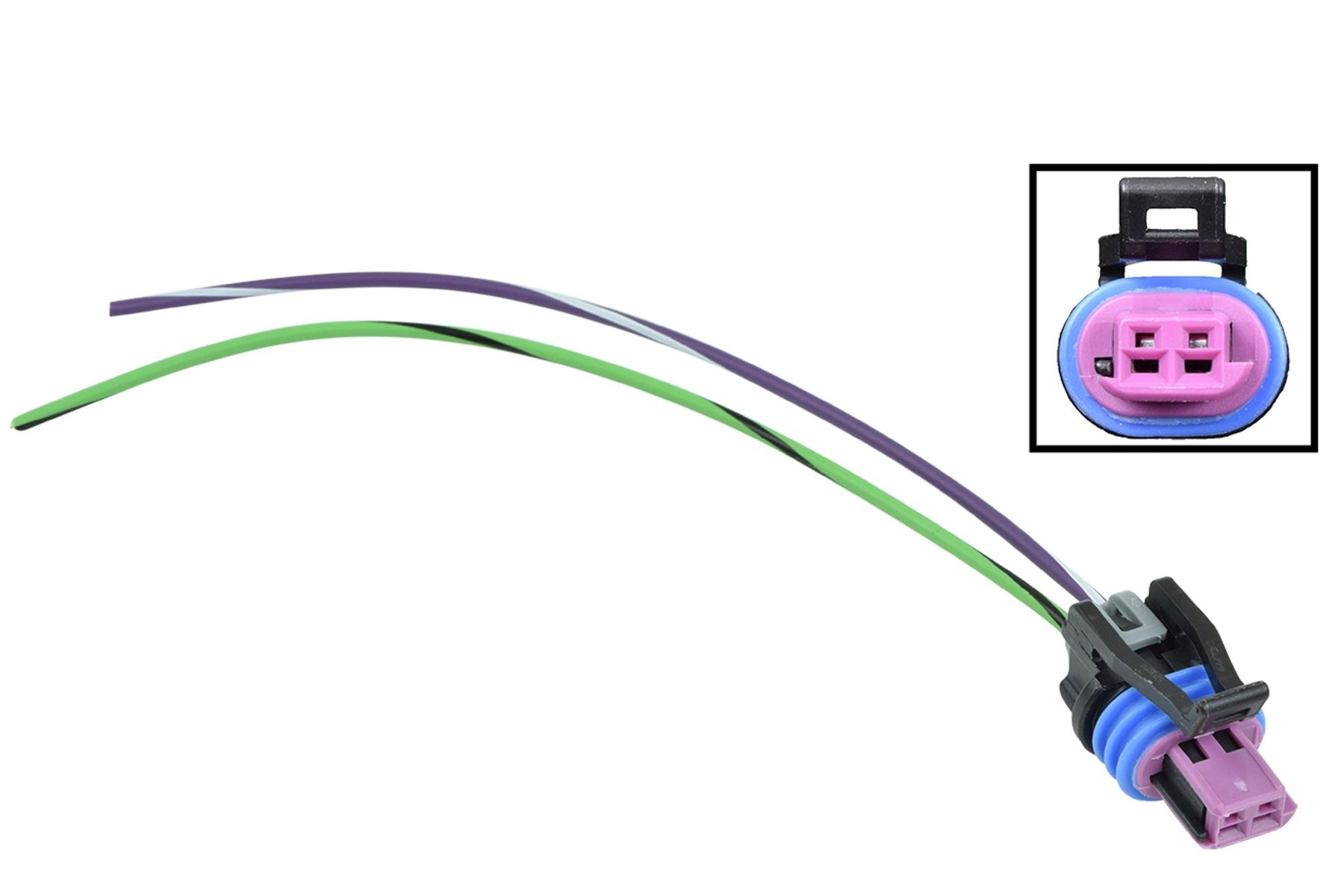 VSS 2 Wire Connector Pigtail LS Vehicle Speed Sensor LS1 Plug T56 4L60e ...